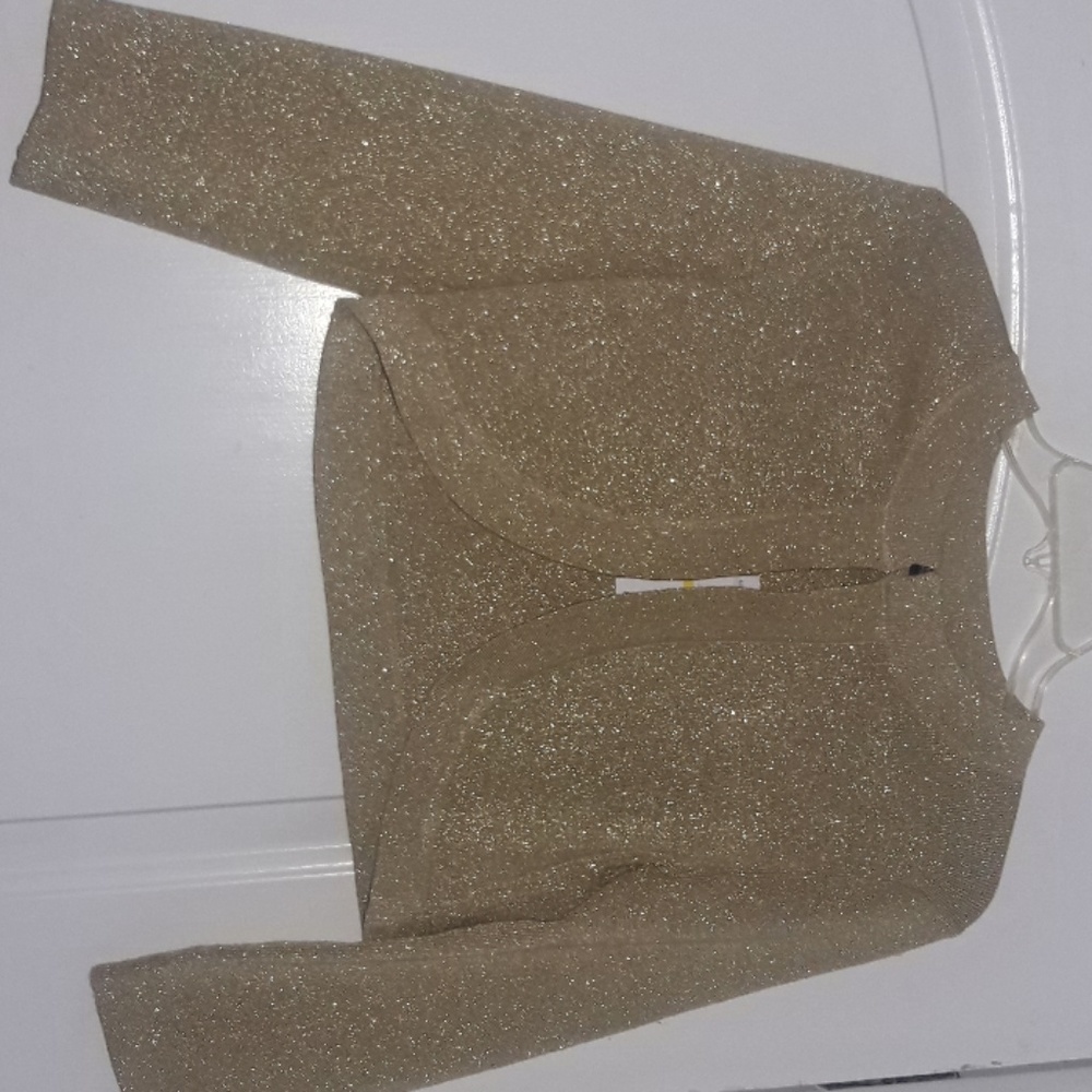 Gliterry Gold/Brown Small sweater